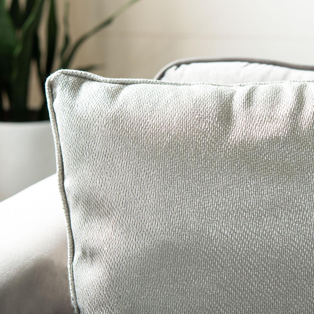 Raelyn Pillow, Light Grey. Picture 1