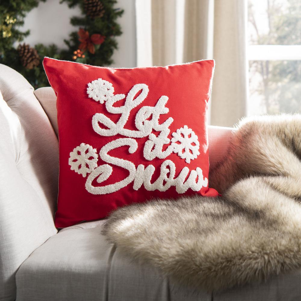 Let It Snow Pillow. Picture 3