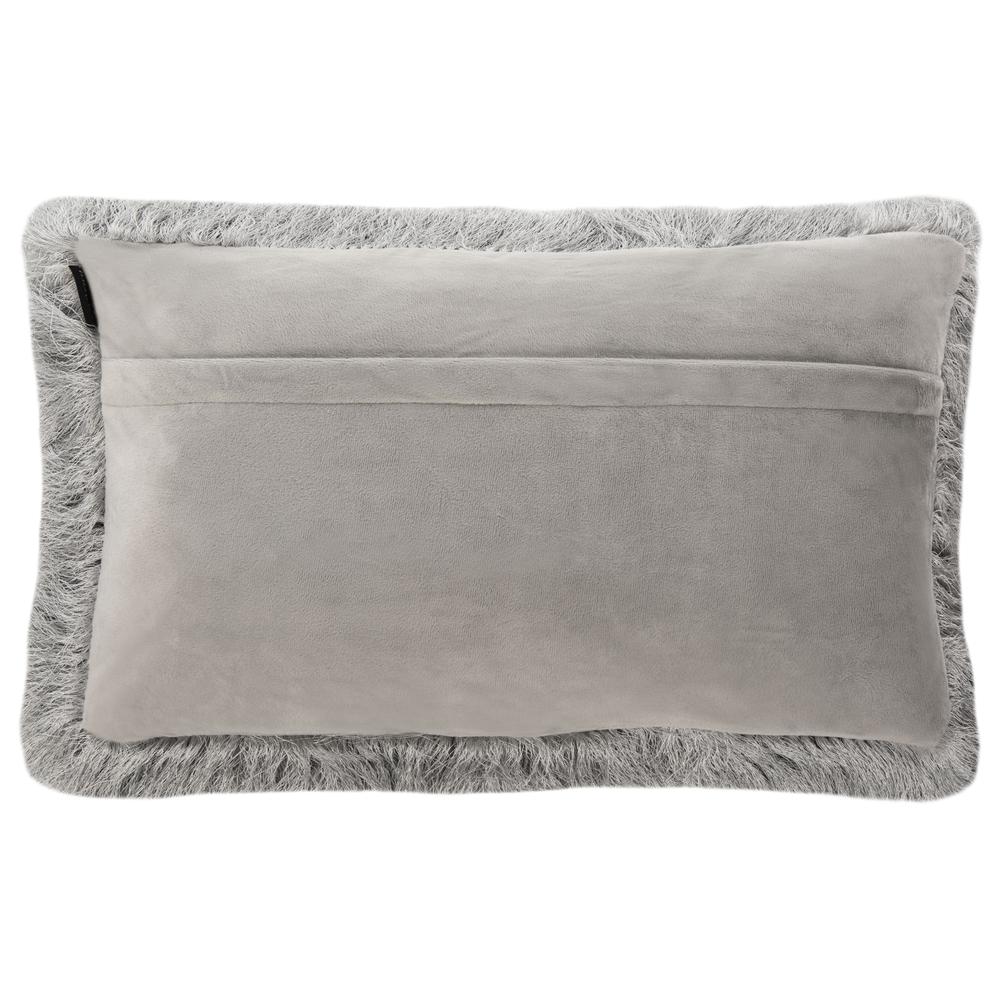 Cali Shag Pillow, Silver. Picture 2