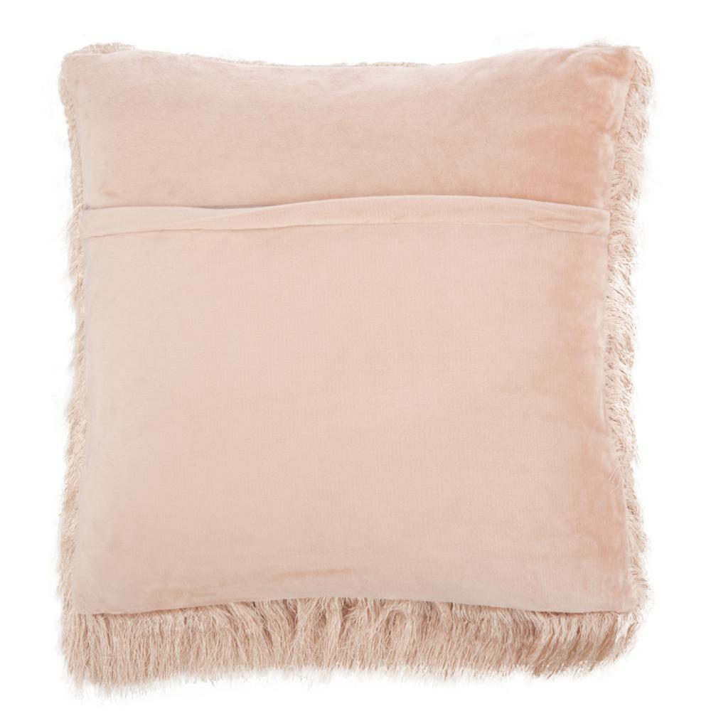 Cali Shag Pillow, Blush, PLS735D-2020. Picture 2