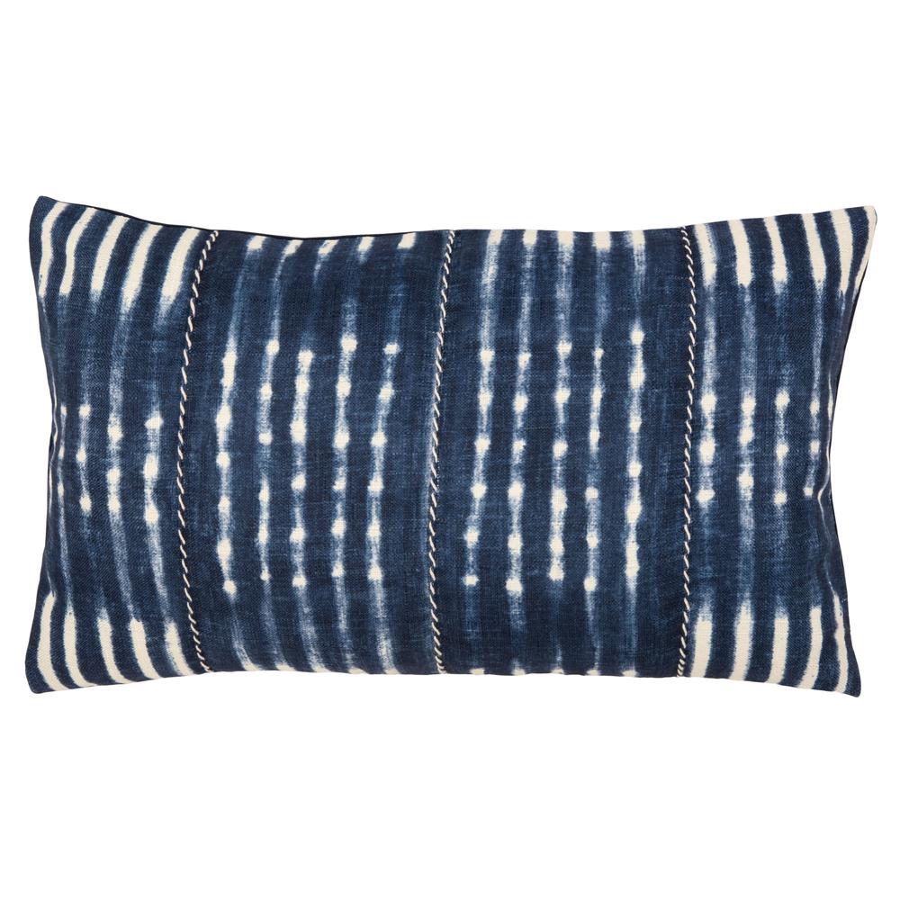 Laurena Pillow, Blue/Cream, PLS795A-1220. Picture 1