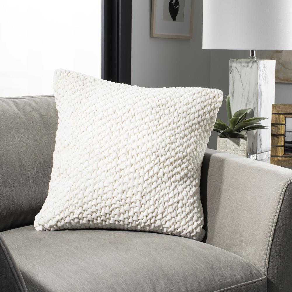 Abella  Pillow, Cream, PLS876A-2020. Picture 3