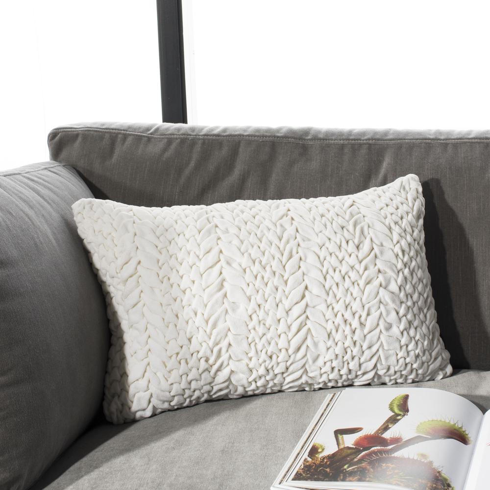 Barlett  Pillow, Cream, PLS878A-1220. Picture 3