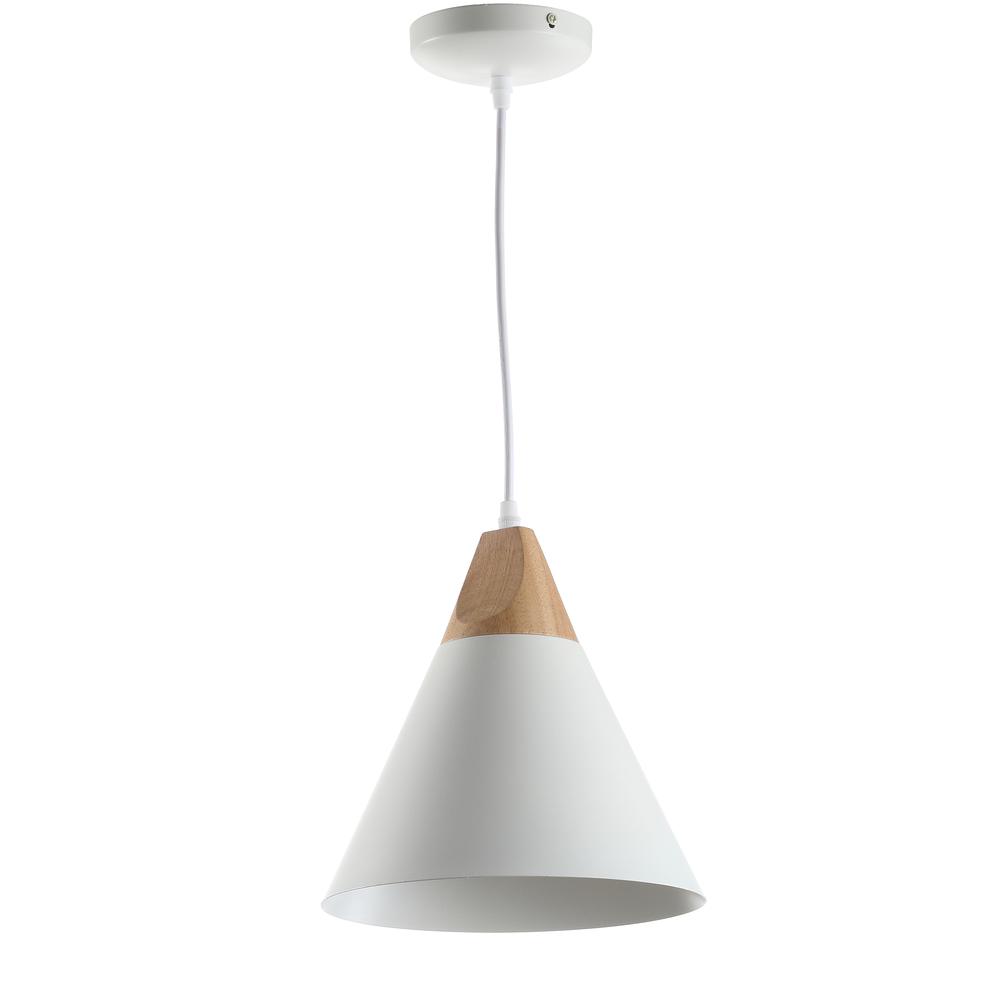 Cila Pendant, White/Light Brown. Picture 2