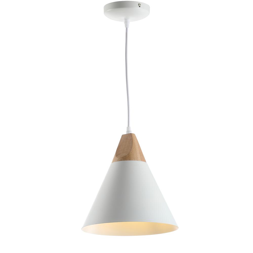 Cila Pendant, White/Light Brown. Picture 4