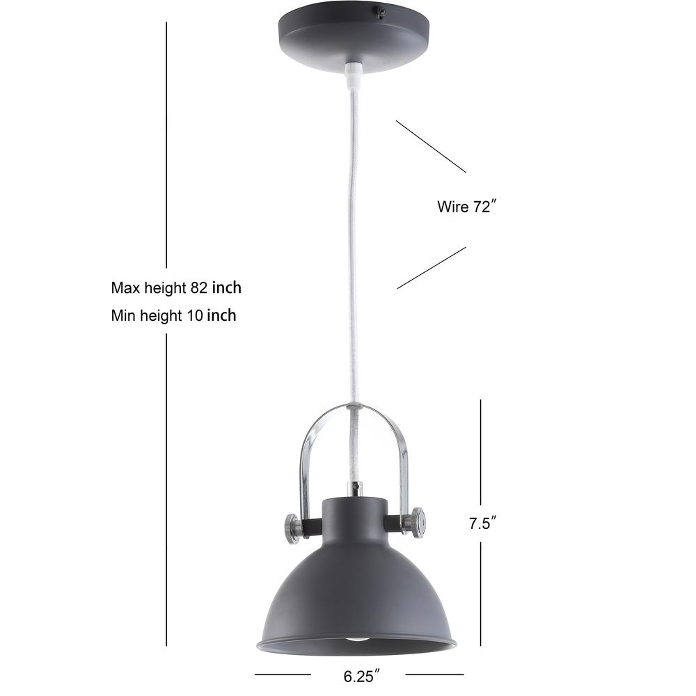 Rove Pendant, Dark Grey. Picture 1