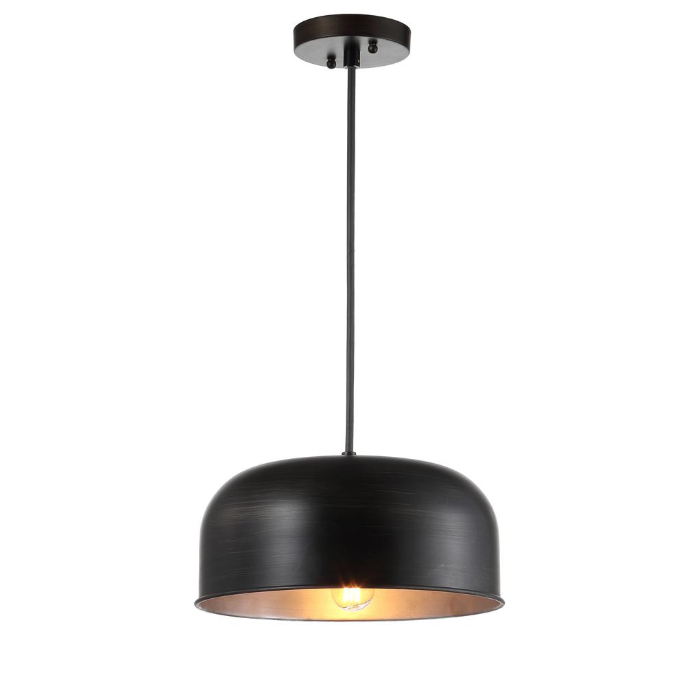 Avner Pendant, Painted Grey. Picture 4