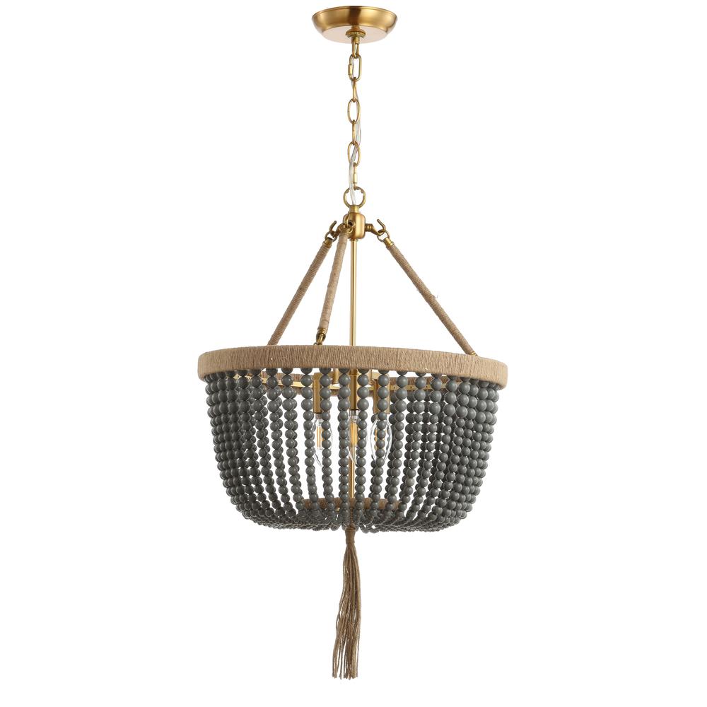 Adra Pendant, Brass Gold/Dark Grey. Picture 2