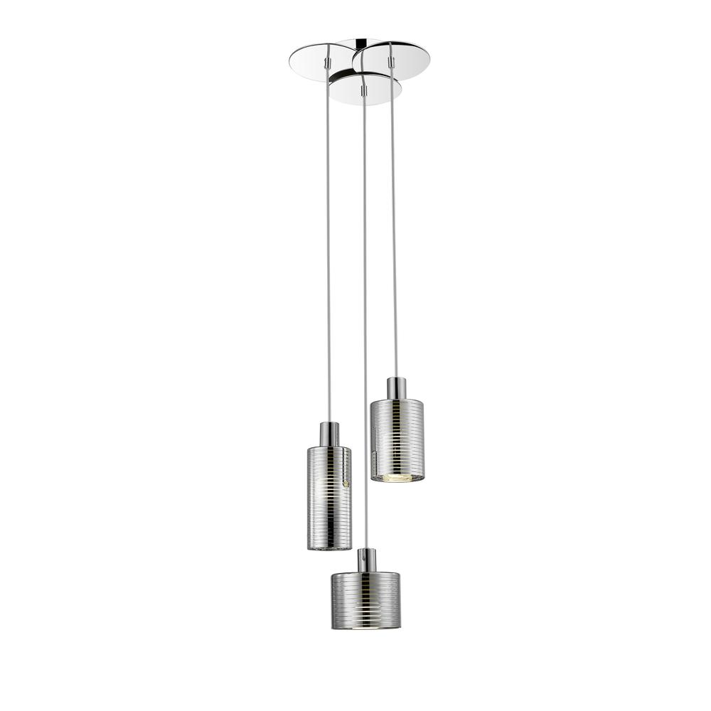 Ranlon Pendant, Silver/Chrome. Picture 10
