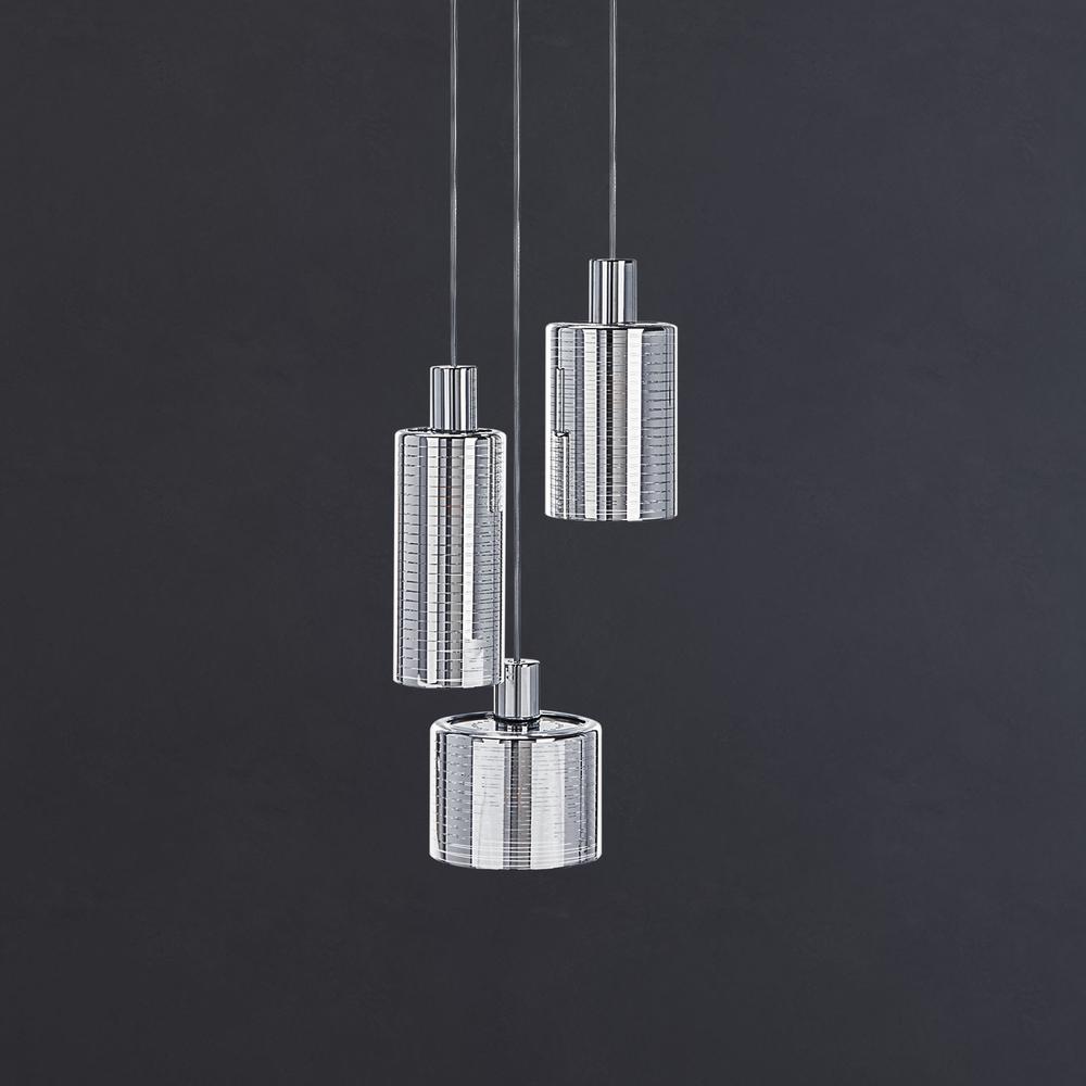 Ranlon Pendant, Silver/Chrome. Picture 4