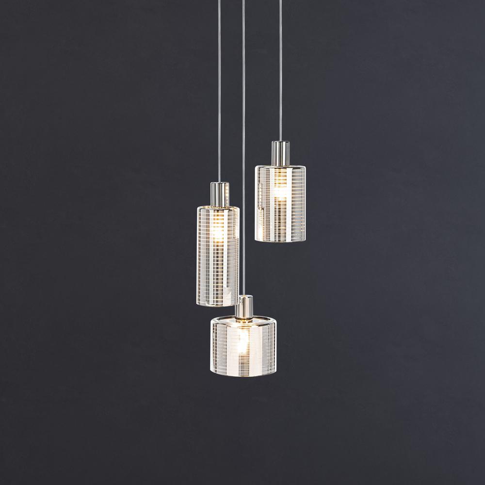 Ranlon Pendant, Silver/Chrome. Picture 7