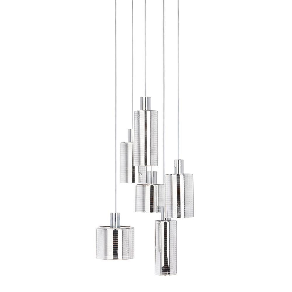 Narin Pendant, Silver/Chrome. Picture 5