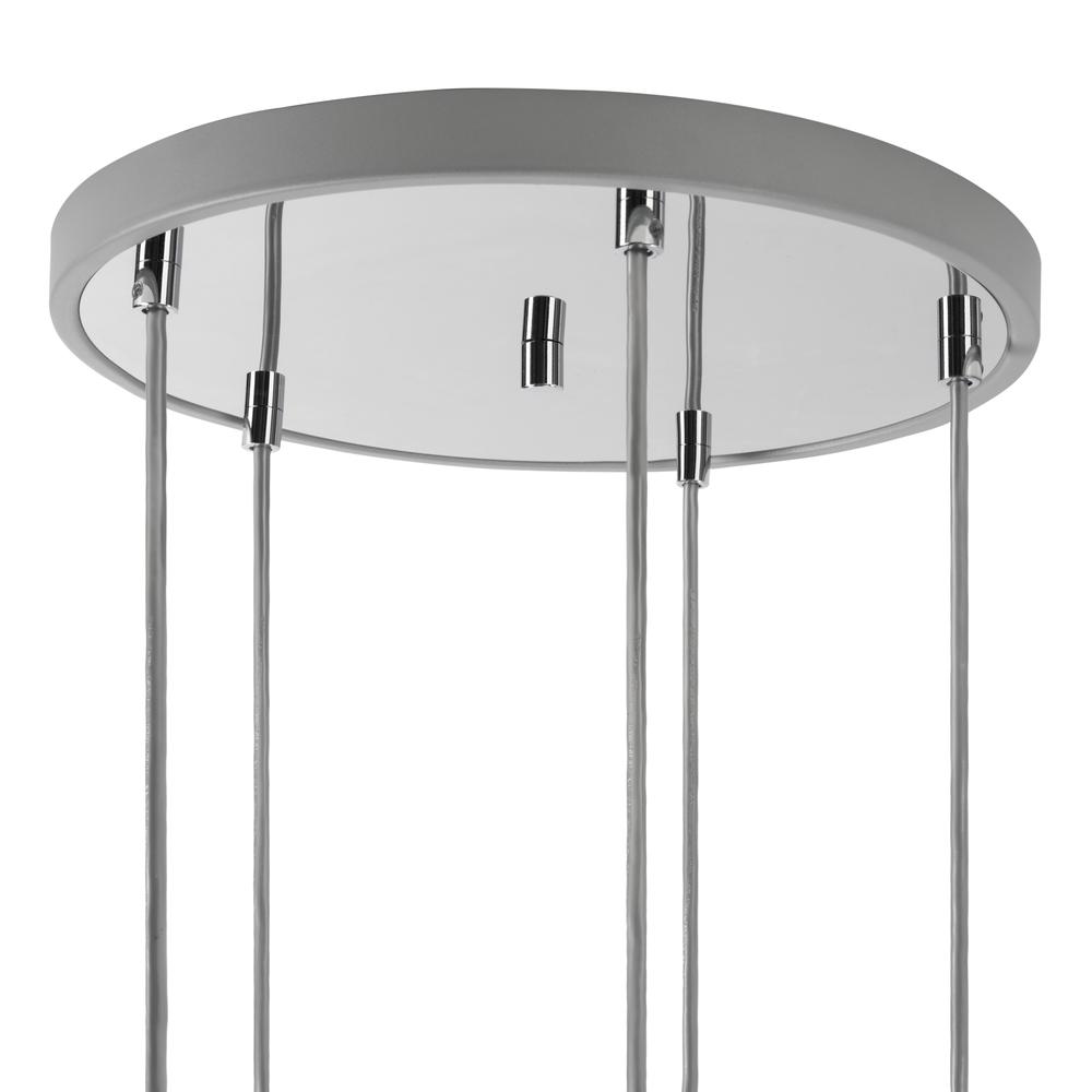 Daine Pendant, Chrome/Clear. Picture 6