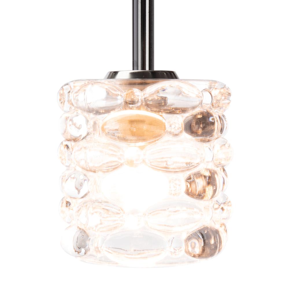 Hadden Pendant, Chrome/Clear. Picture 2