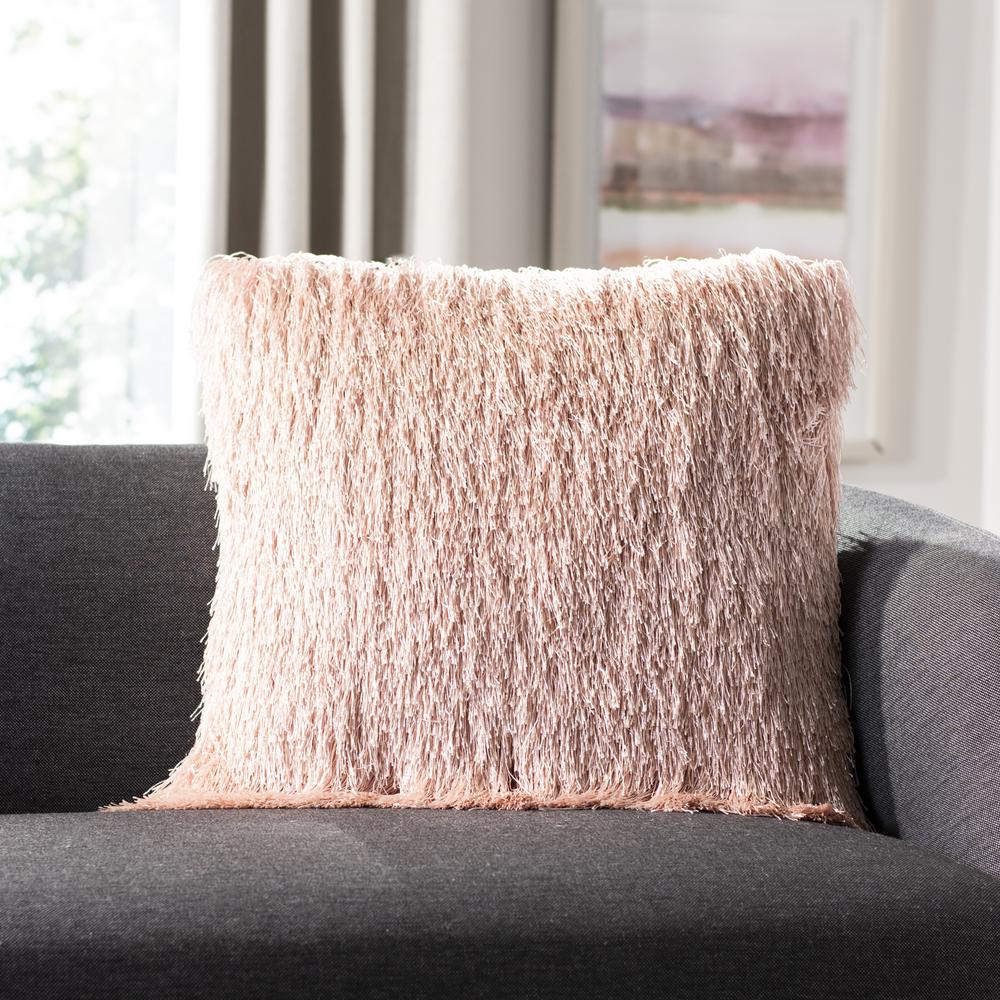 Indoor / Outdoor Shag, Blush, PPL210C-2020. Picture 3
