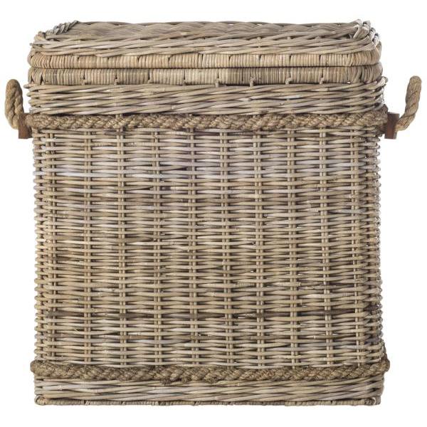 SIDONIE WICKER STORAGE HAMPER, SEA7020A. Picture 1