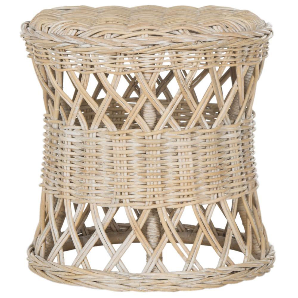 DESTA WICKER ROUND TABLE. Picture 1