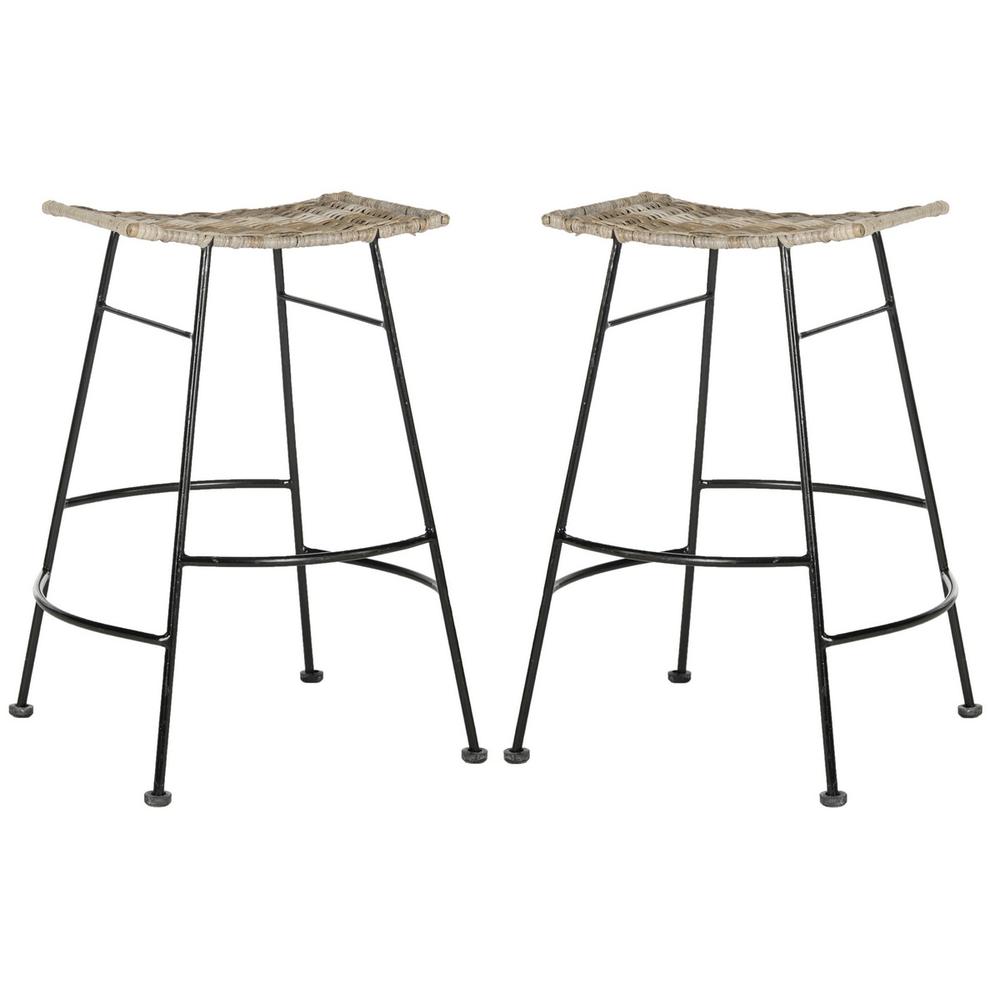 ATARA RATTAN SEAT BARSTOOL. Picture 1