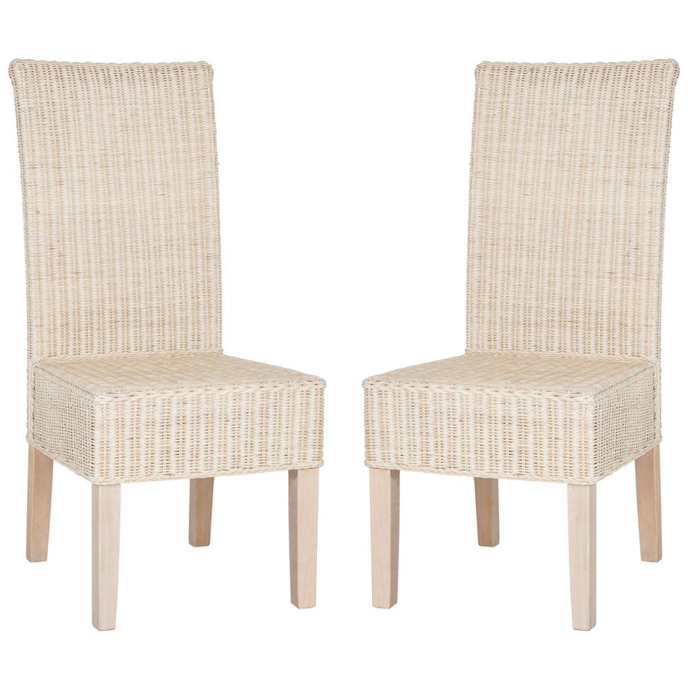 ARJUN 18''H WICKER DINING CHAIR, SEA8013D-SET2. Picture 1