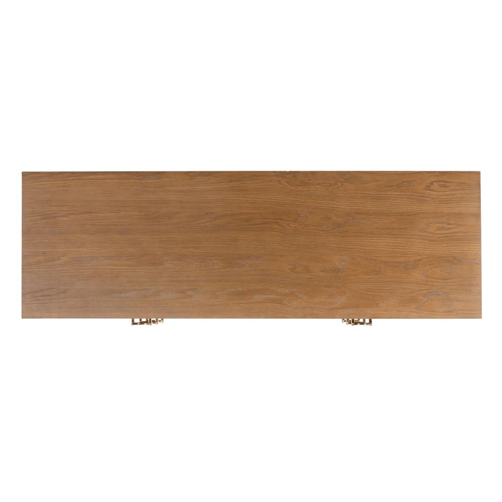 Lorna 6 Drawer Contemporary Dresser, Rustic Oak. Picture 12