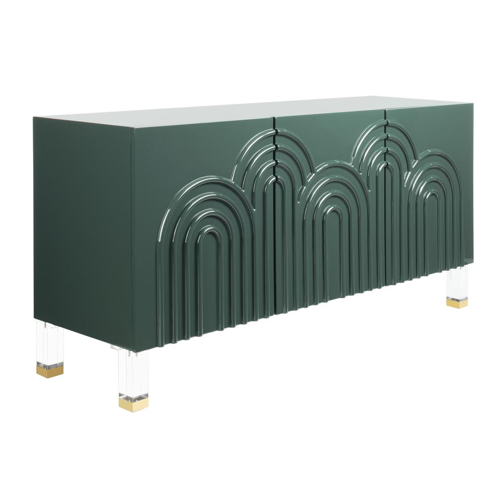 Saturn Wave Acrylic Sideboard, Moss. Picture 10
