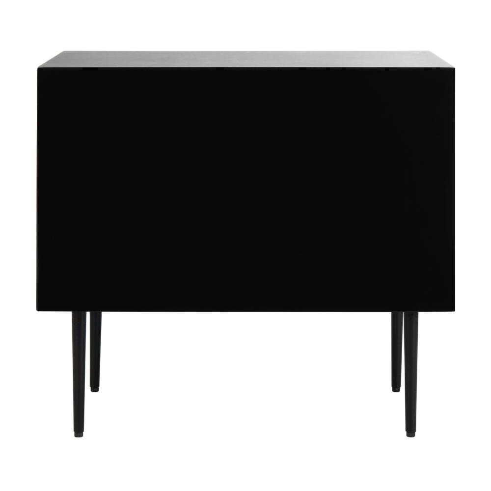 Tessie Bone Inlay Nightstand, Black. Picture 2