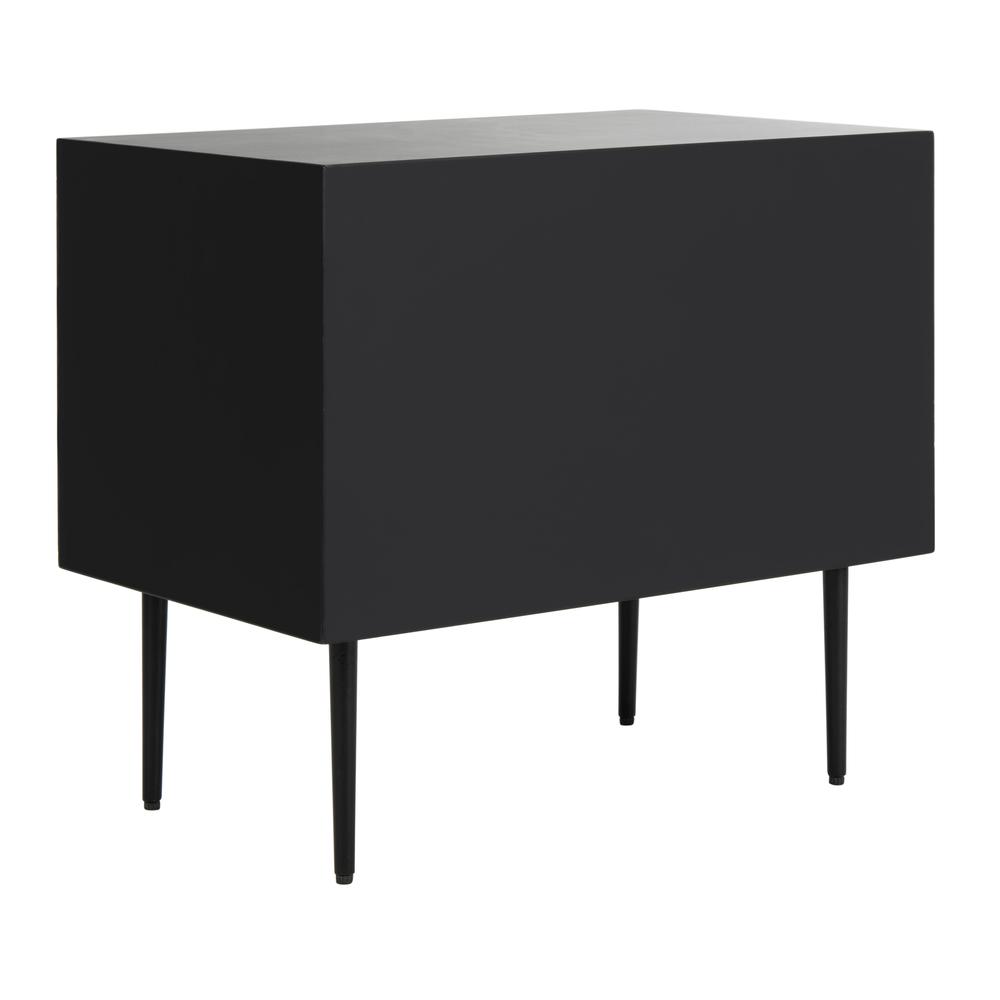 Tessie Bone Inlay Nightstand, Black. Picture 3