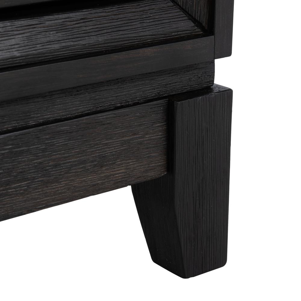 Madeleine Mirrored Sideboard, Black. Picture 6