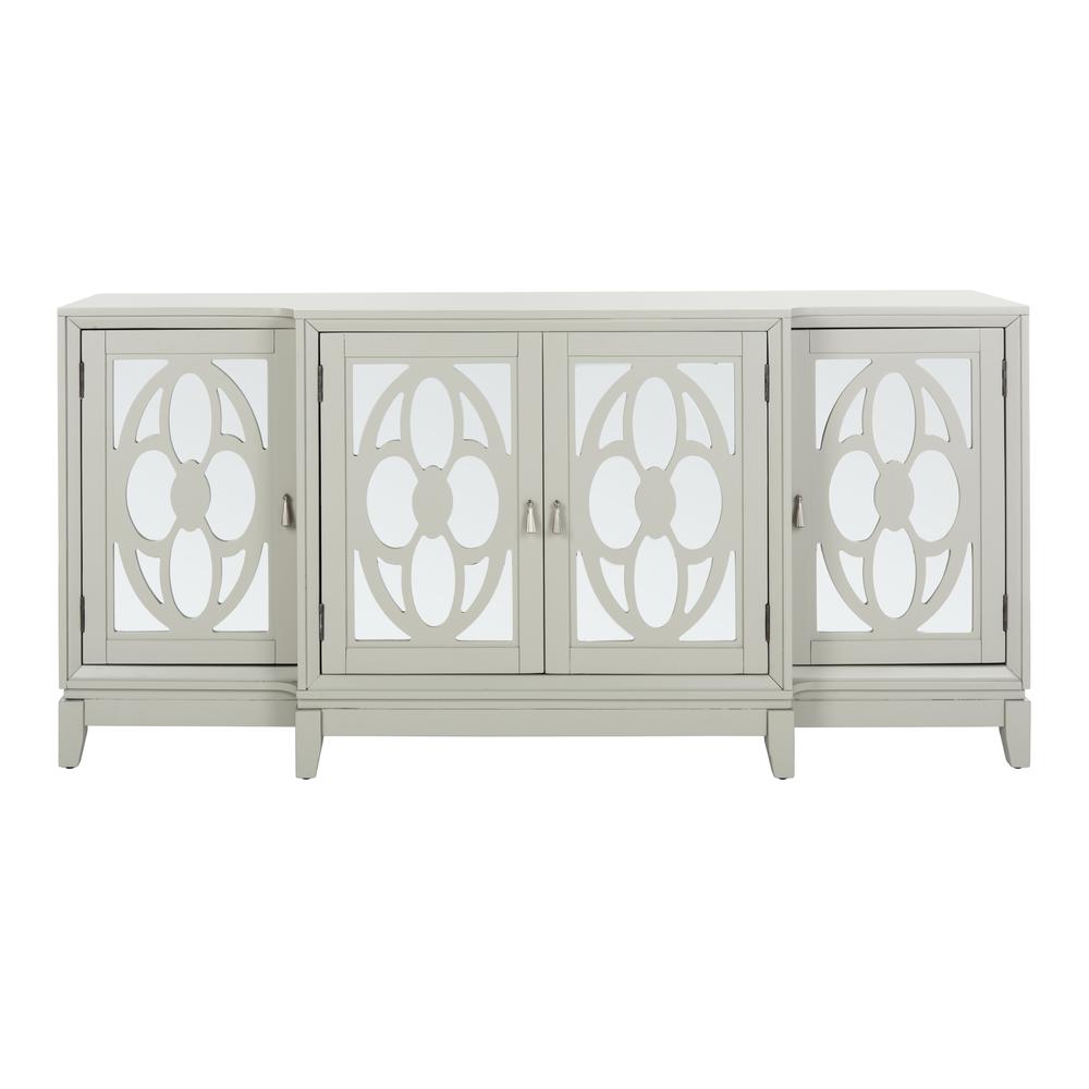Madeleine Mirrored Sideboard, Grey. Picture 1
