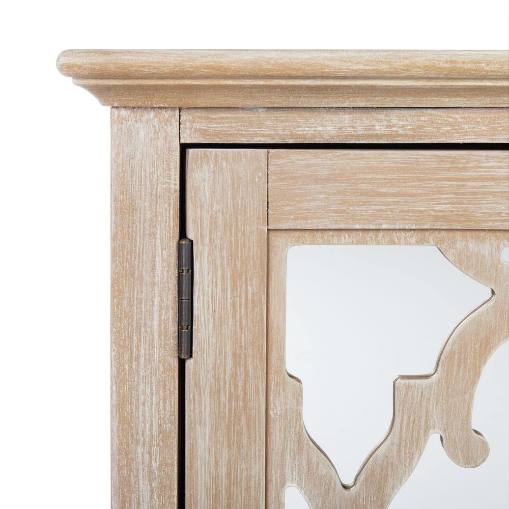Juliette Mirrored Sideboard, White. Picture 4