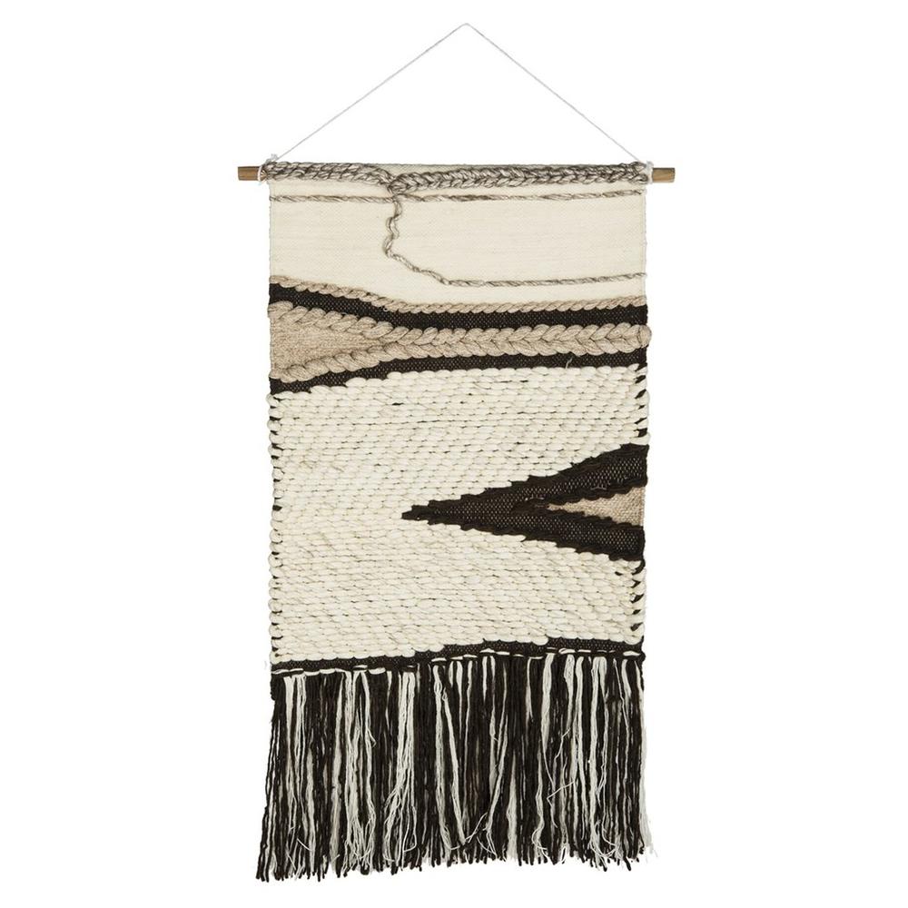 Sedona Woven Wall Art 111 Beige Brown, Beige/Brown. Picture 1