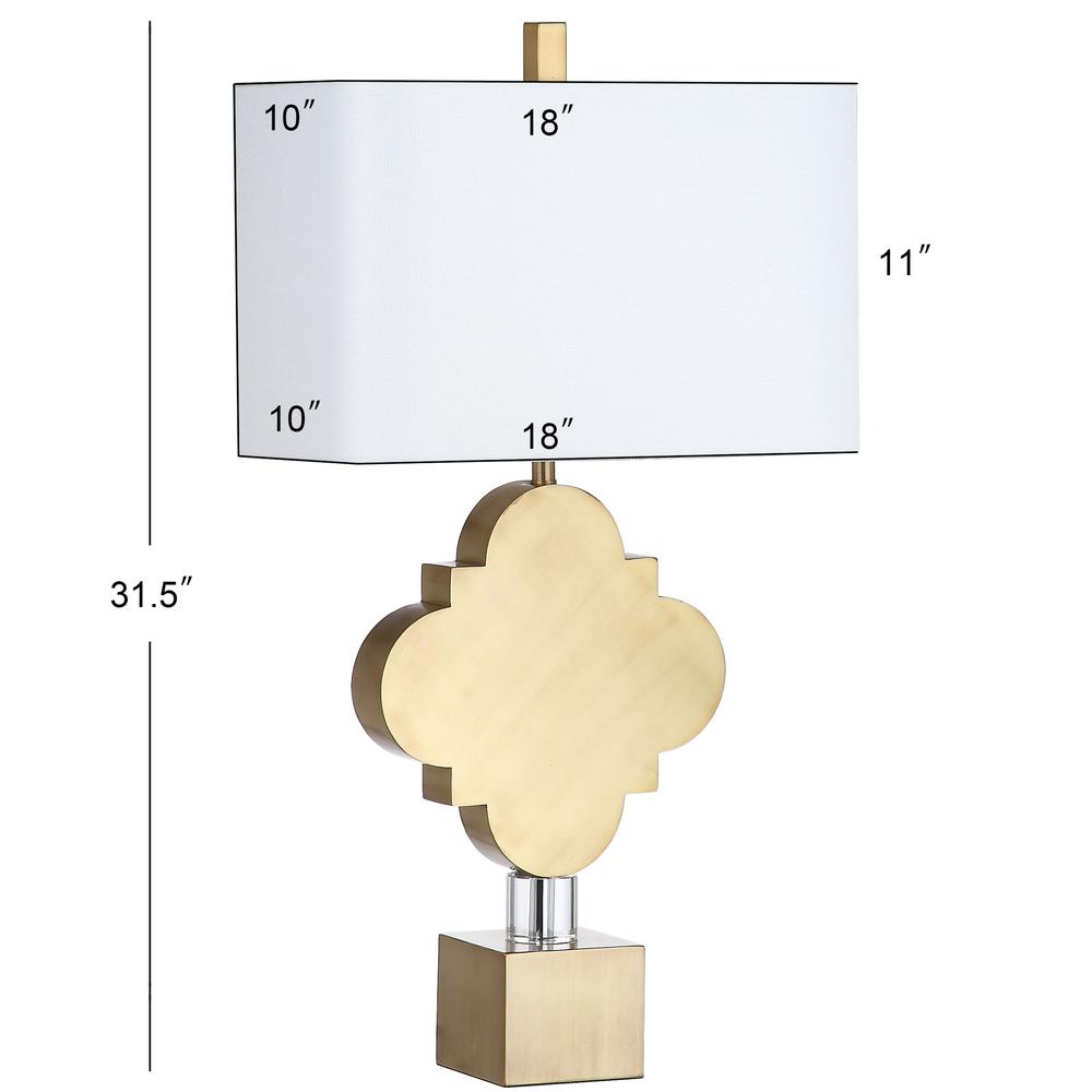 Marina Trellis 31.5-Inch H Table Lamp , Gold. Picture 1