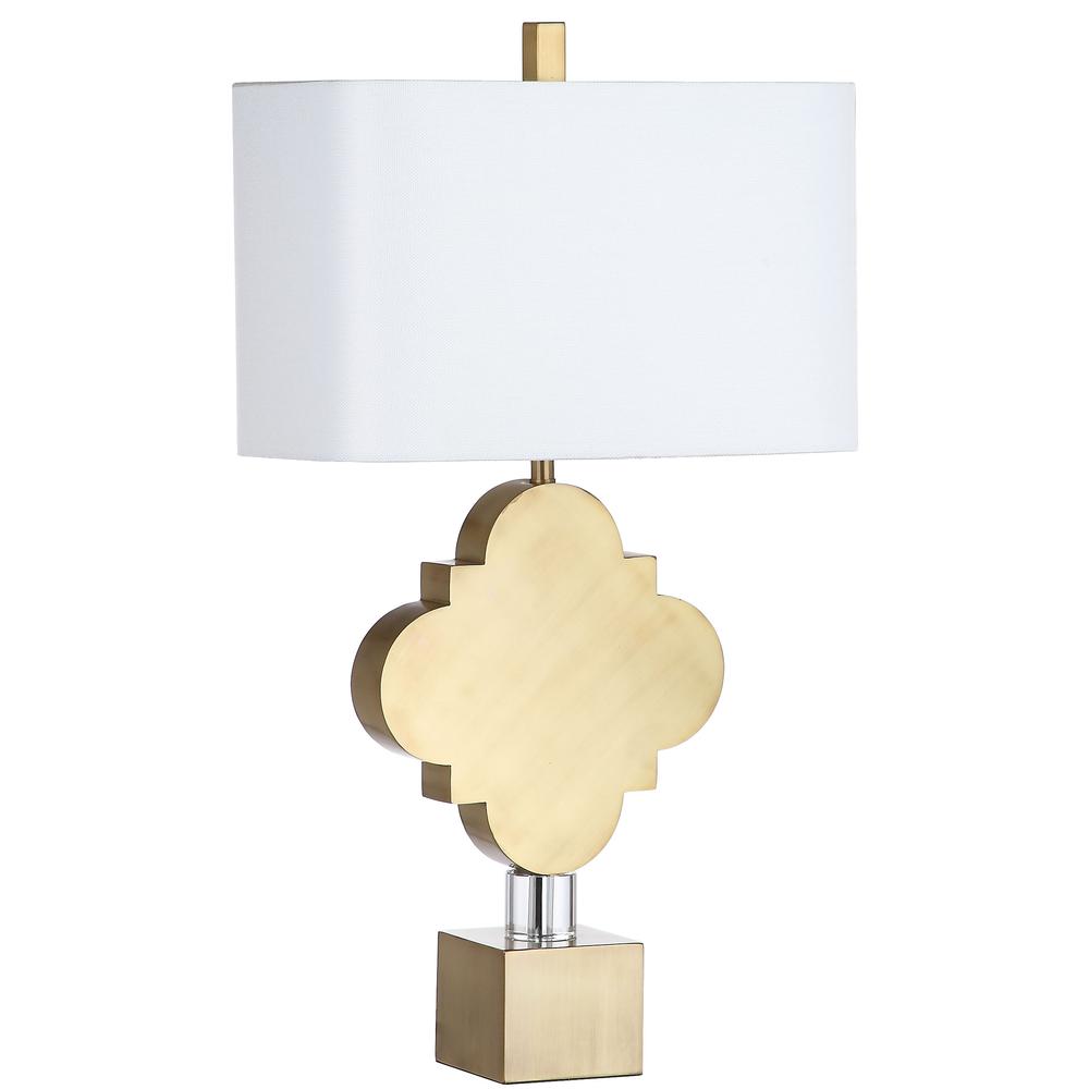 Marina Trellis 31.5-Inch H Table Lamp , Gold. Picture 3