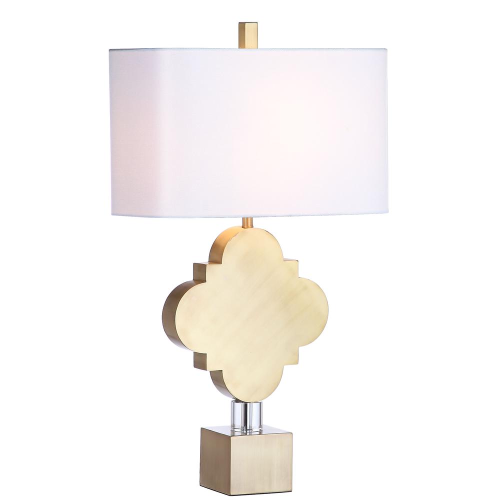 Marina Trellis 31.5-Inch H Table Lamp , Gold. Picture 5