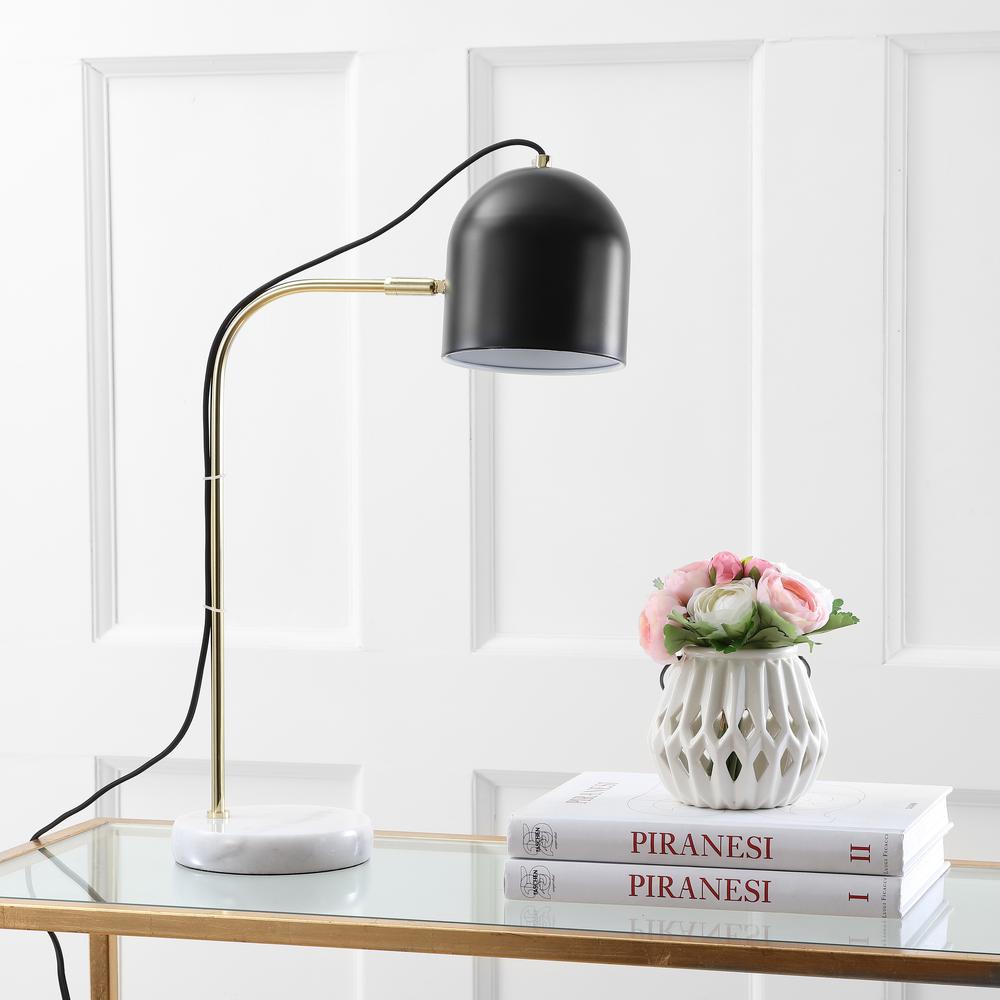 Drina 23.5-Inch H Table Lamp, Gold/Black. Picture 2