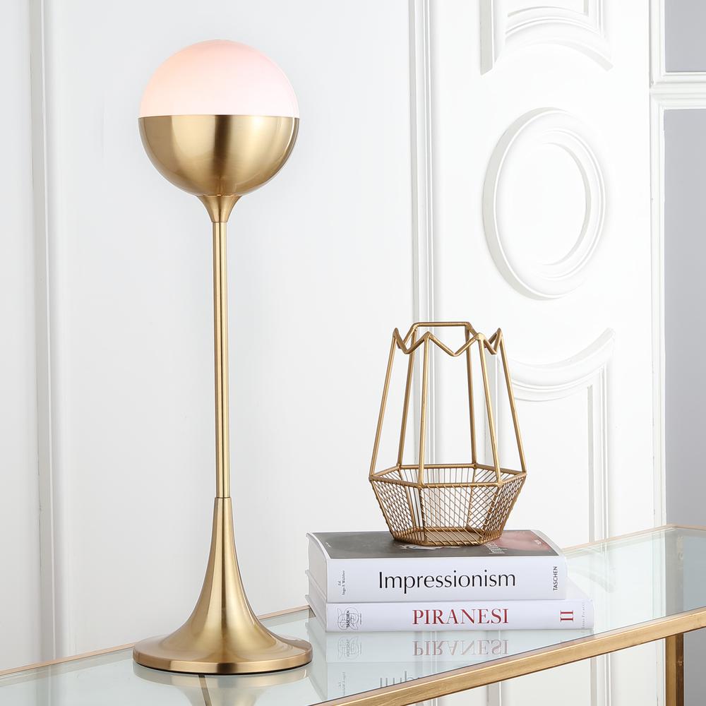 Lando 27-Inch H Table Lamp, Brass Gold. Picture 3
