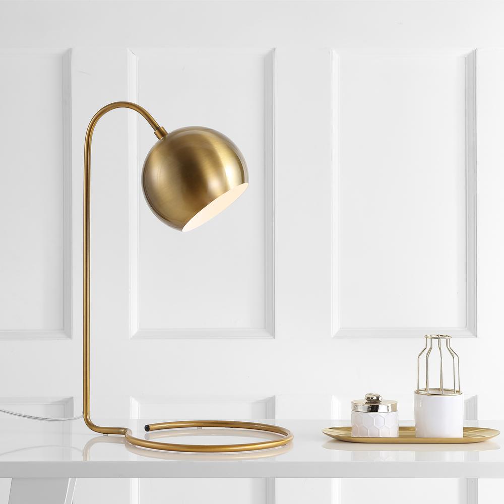Bartolo 22-Inch H Table Lamp, Brass Gold. Picture 3