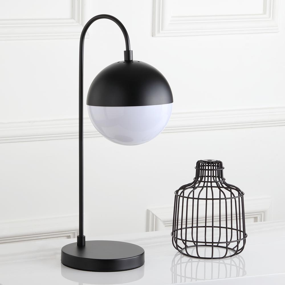 Cappi 20.5-Inch H Table Lamp, Black. Picture 1