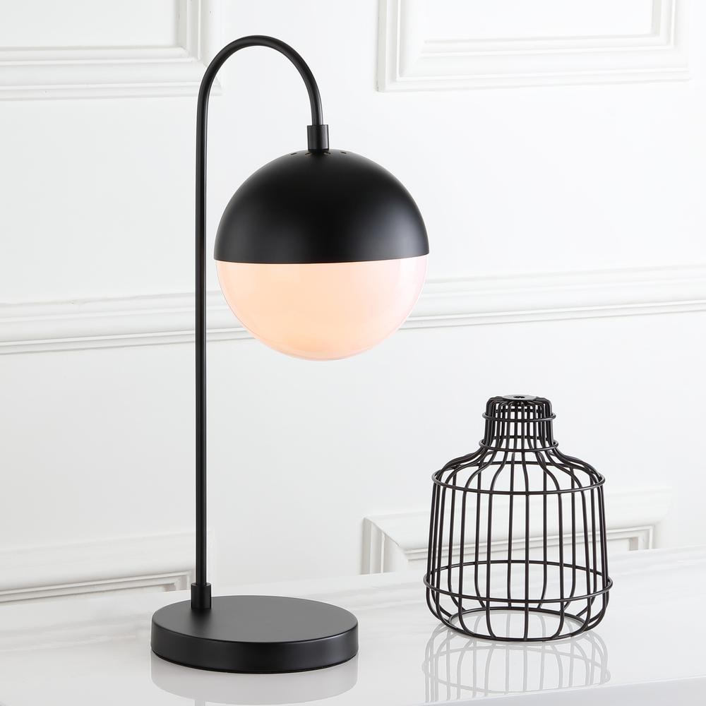 Cappi 20.5-Inch H Table Lamp, Black. Picture 3