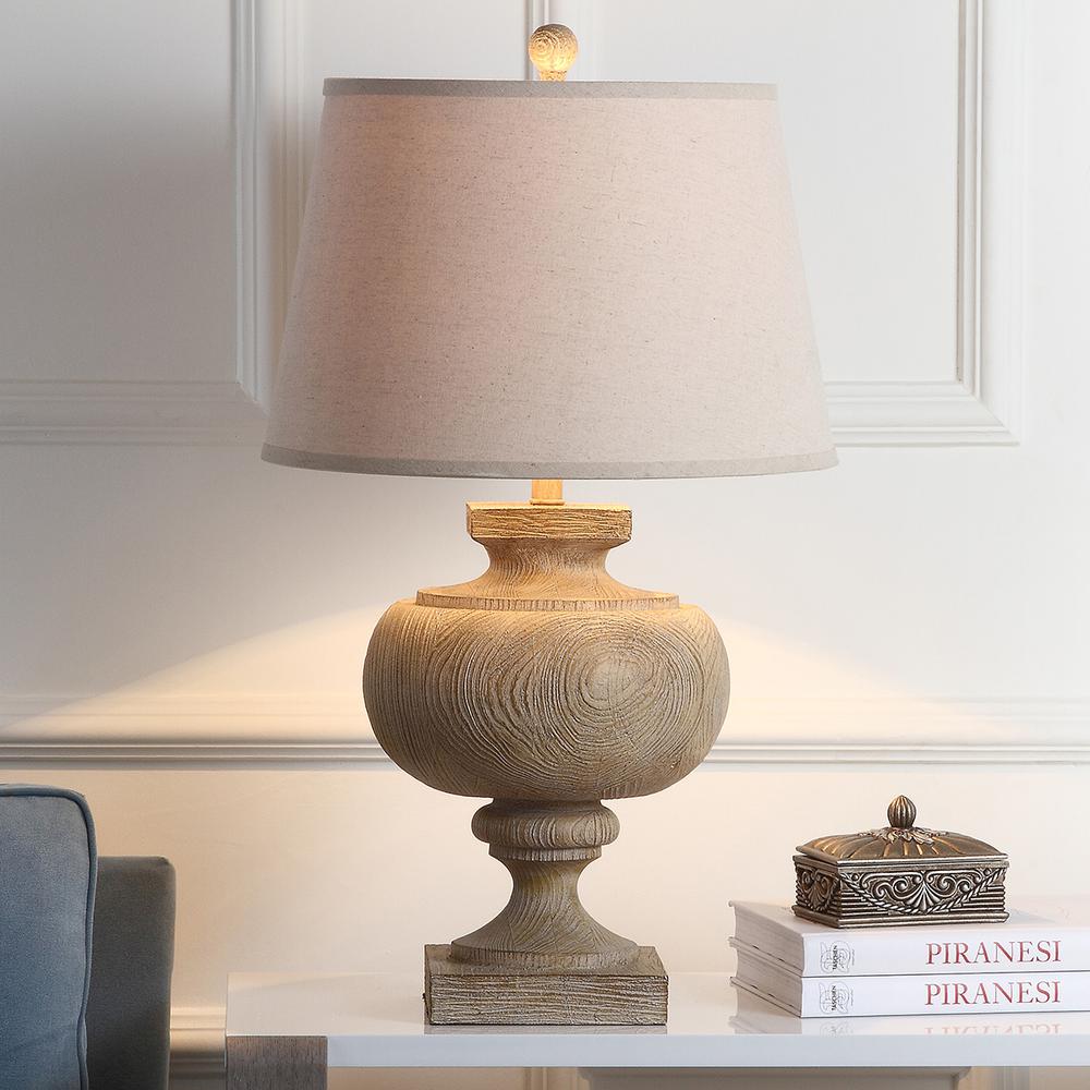 Prescott 31-Inch Wood Table Lamp, Wood Finish. Picture 8
