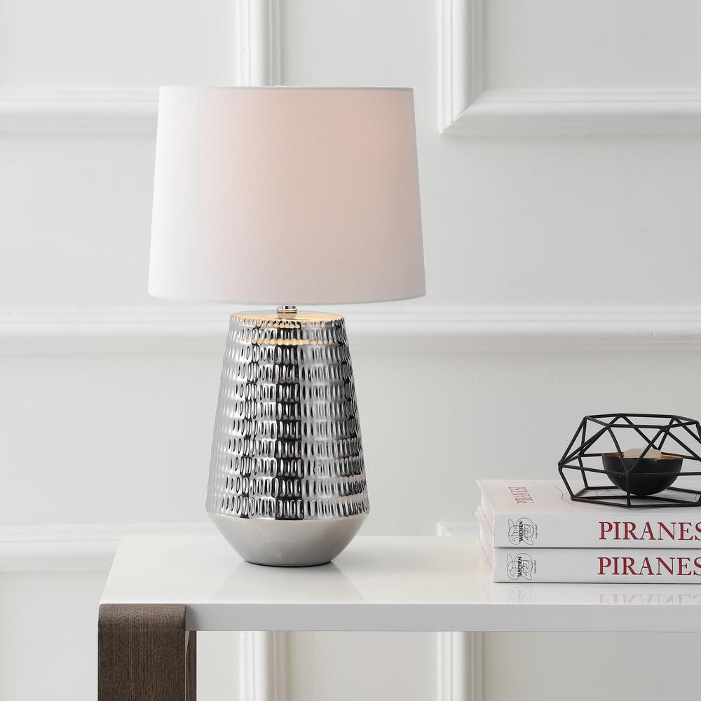 Stark Table Lamp, Plated Silver. Picture 3