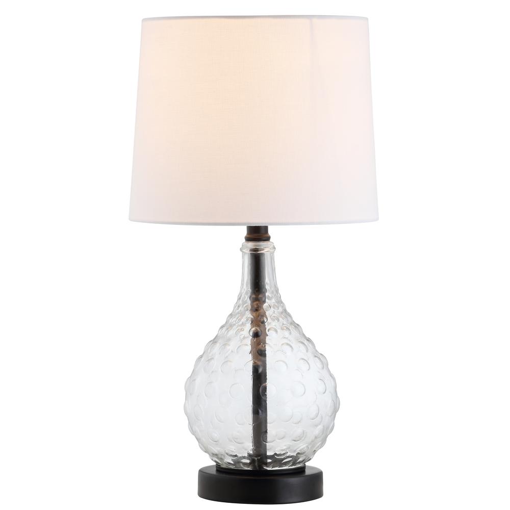 Targari Table Lamp, Black/Clear. Picture 4