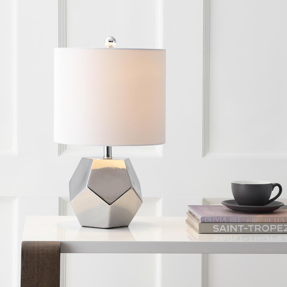 Hanton Table Lamp, Plated Silver. Picture 4