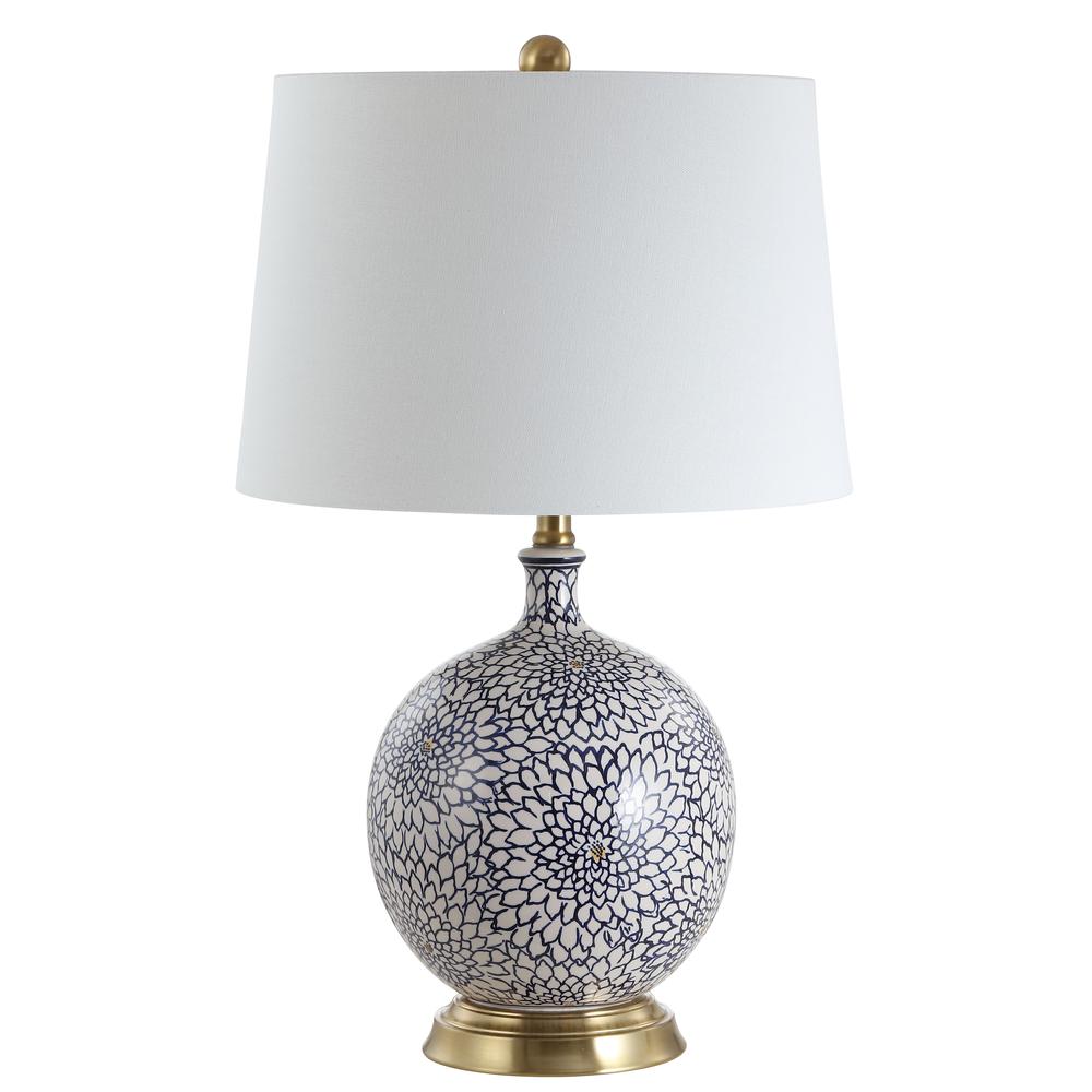 Orianna Table Lamp, Blue/White. Picture 2