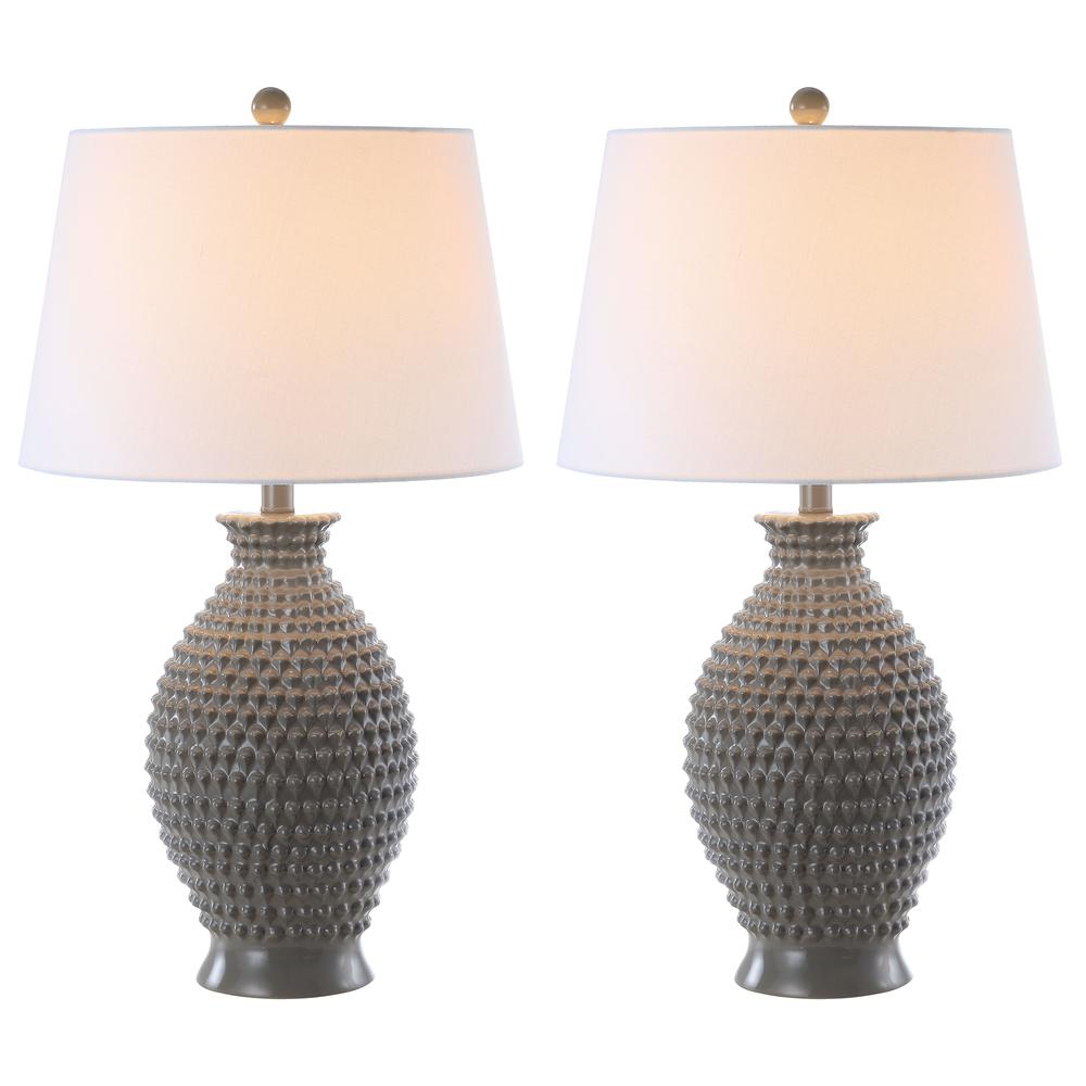 Rosten Table Lamp, Grey. Picture 5