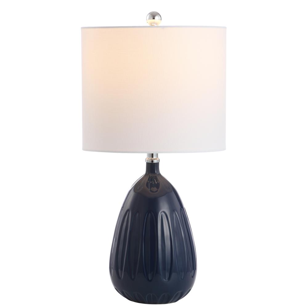 Linnett Table Lamp, Navy. Picture 4