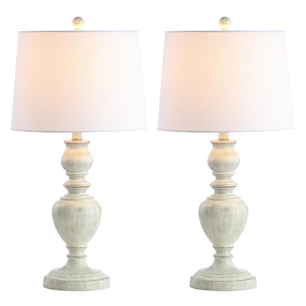 Zabi Table Lamp, White Wash. Picture 5