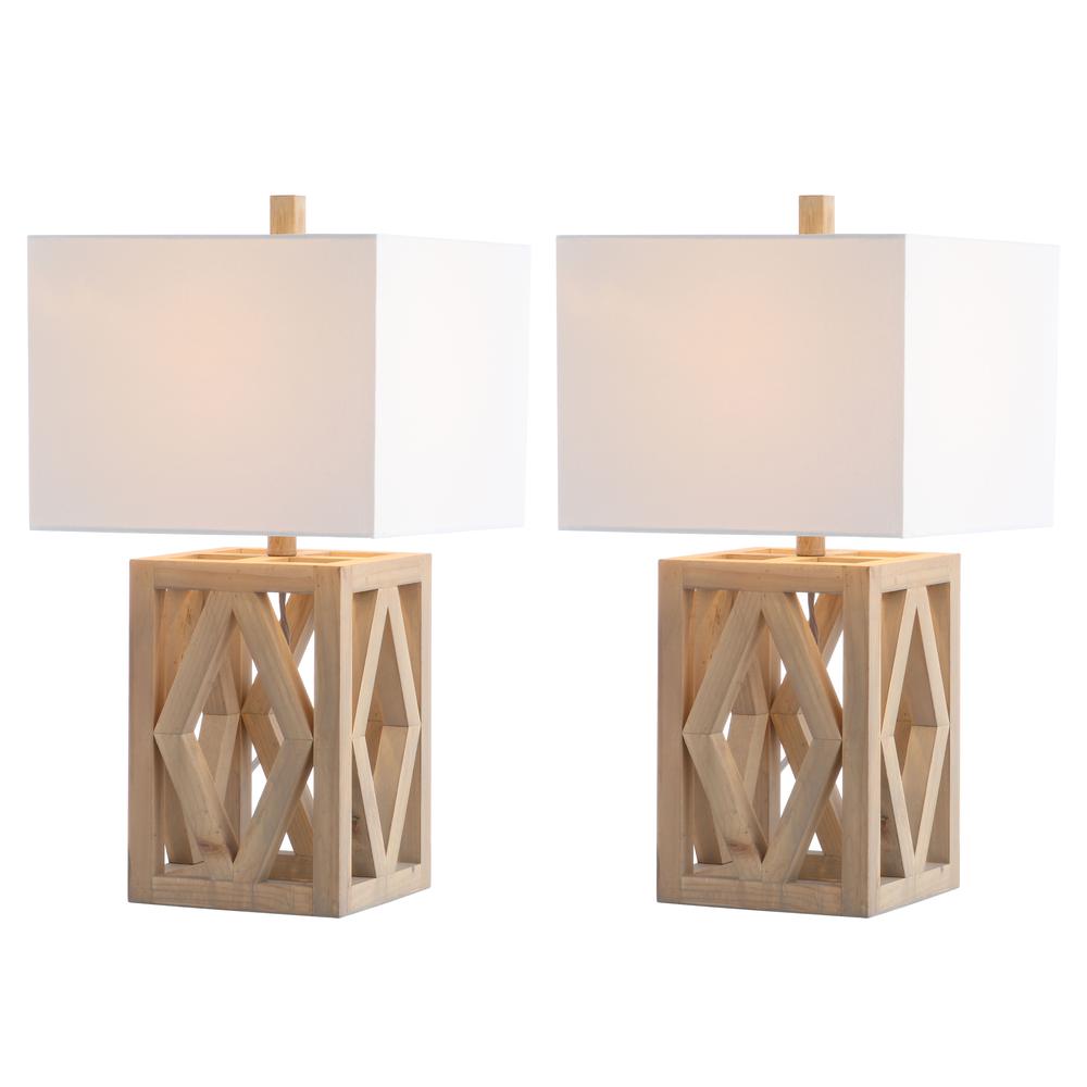 Turner Table Lamp set of 2, Brown. Picture 4