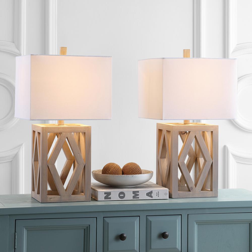 Turner Table Lamp set of 2, Brown. Picture 3