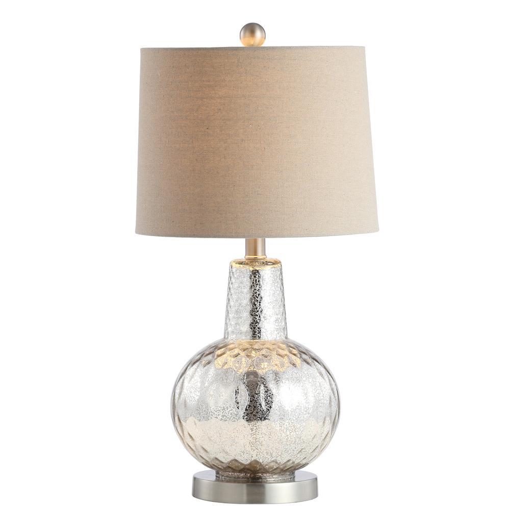 Atlas Table Lamp, Silver/Ivory. Picture 4